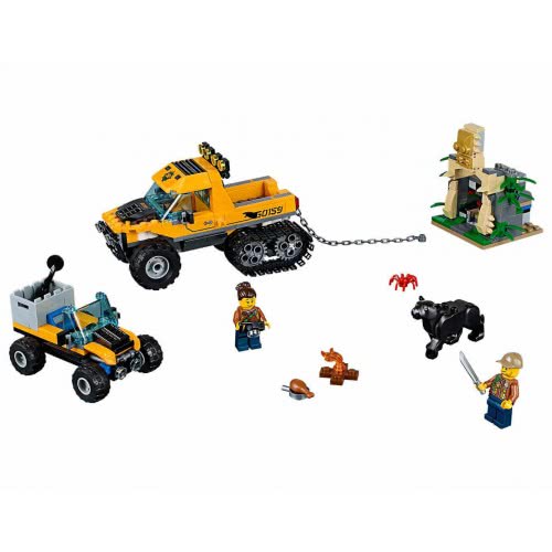 LEGO City Αποστολή Με Ημιερπυστριοφόρο Στη Ζούγκλα 60159 5702015866255