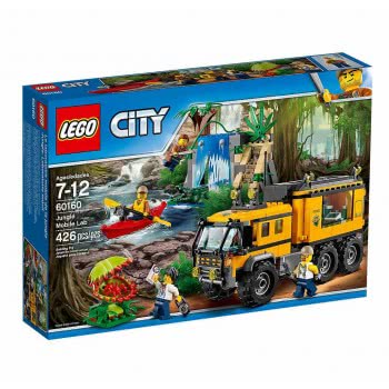 LEGO City Κινητό Εργαστήριο Της Ζούγκλας 60160 5702015866279