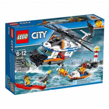 LEGO City Διασωστικό Ελικόπτερο Βαριάς Χρήσης 60166 5702015866385