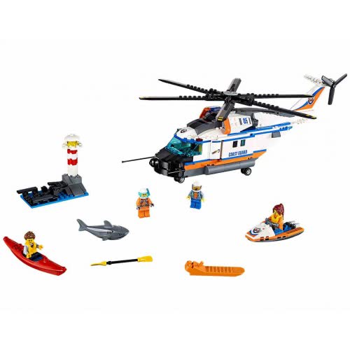 LEGO City Heavy-Duty Rescue Helicopter 60166 5702015866385