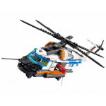 LEGO City Διασωστικό Ελικόπτερο Βαριάς Χρήσης 60166 5702015866385