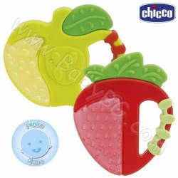 Chicco Κρίκος Οδοντοφυΐας Φράουλα Και Μήλο 4M+ C05-02579-00 8003670747178