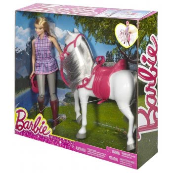 Mattel Barbie Και Άλογο DHB68 887961206784