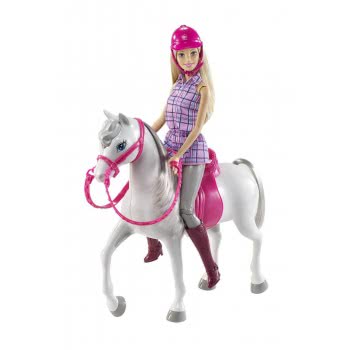 Mattel Barbie Και Άλογο DHB68 887961206784