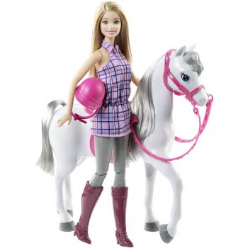 Mattel Barbie Και Άλογο DHB68 887961206784