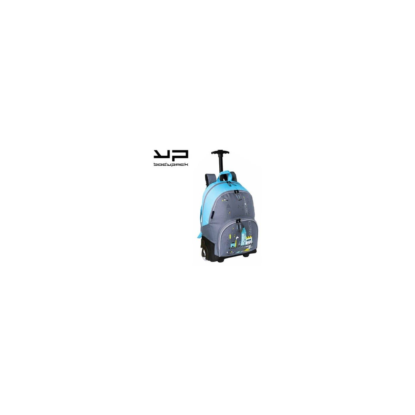 Bodypack Bdpack Σακίδιο Τρόλεϊ City Park Με Φωτιζόμενα Ροδάκια – Αγόρι ...