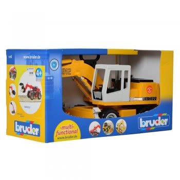 bruder Εκσκαφέας Liebherr Με Ρόδες 02426 4001702024260