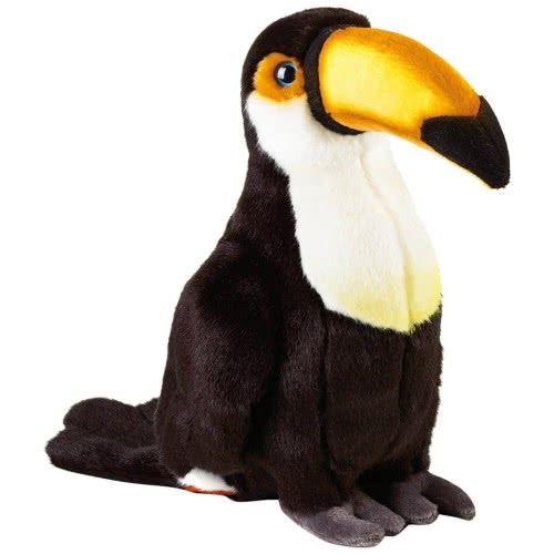 Puzzle Magnétique 3D Toucans - 16 Pièces, Effet Lenticulaire, Boîte Métallique Incluse