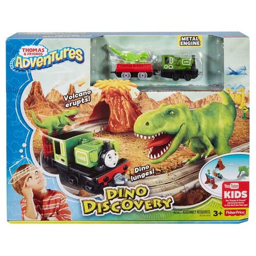 Mattel Τόμας Περιπέτεια Με Τον Πράσινο Δεινόσαυρο FBC67 887961427905