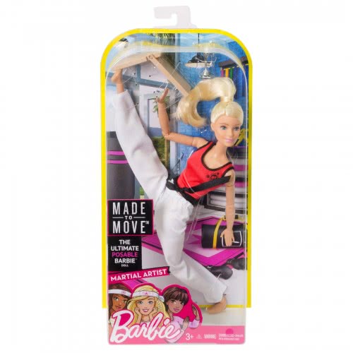 Mattel Barbie Νέες Αμέτρητες Κινήσεις - Αθλήτρια Καράτε DVF68 / DWN39 887961385496