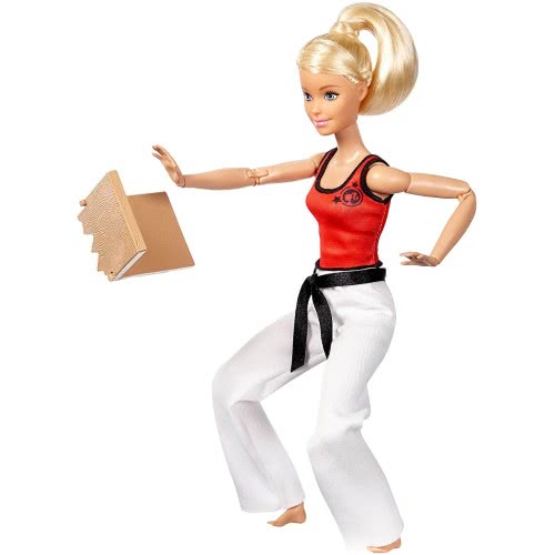 Mattel Barbie Νέες Αμέτρητες Κινήσεις - Αθλήτρια Καράτε DVF68 / DWN39 887961385496