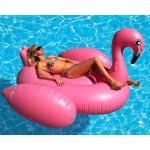 OEM Giant Pink Flamingo Pool Float Inflatable 65232 680596850076