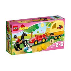 LEGO DUPLO Town Horse Trailer Τρέιλερ Αλόγων 10807 5702015599009