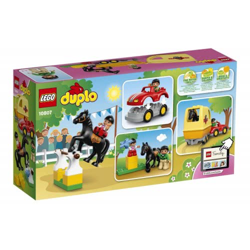 LEGO DUPLO Town Horse Trailer Τρέιλερ Αλόγων 10807 5702015599009