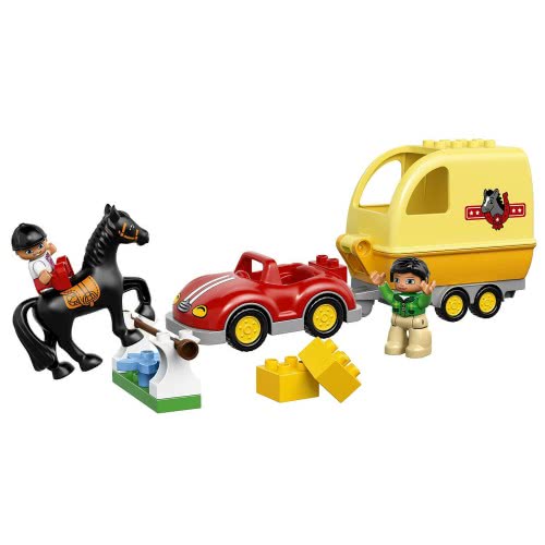 LEGO DUPLO Town Horse Trailer Τρέιλερ Αλόγων 10807 5702015599009