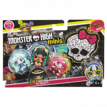 Mattel Monster High Minis 3 Pack - Series 2 DVF41 / ASST 887961367904