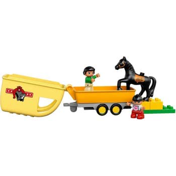 LEGO DUPLO Town Horse Trailer Τρέιλερ Αλόγων 10807 5702015599009
