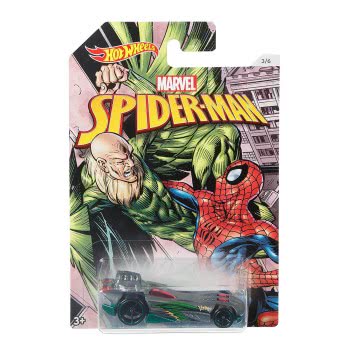 Mattel Hot Wheels Diecast Αυτοκινητάκια Spiderman 1:64 - 6 Σχέδια DWD14 887961379433