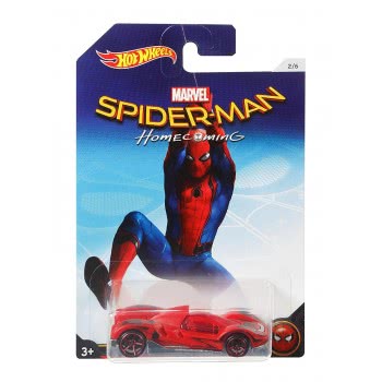 Mattel Hot Wheels Diecast Vehicle Spiderman 1:64 DWD14 887961379433
