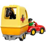 LEGO DUPLO Town Horse Trailer Τρέιλερ Αλόγων 10807 5702015599009