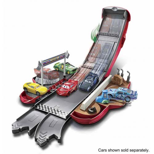 Mattel Cars 3 Mcqueen-Taw Mater Vehicle And Game Set (2 Ιν 1) FCW03 / ASST 887961460704