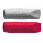 Faber-Castell Σετ 2 Γόμες Καπάκι Φούξια-Γκρι/Μπλε-Γκρι 187001 4005401870012