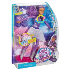 Mattel Barbie Star Light Adventure Lights & Sounds Hoverboarder Περιπέτεια Του Διαστήμα DLT23 887961266917
