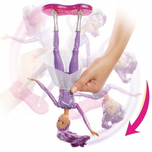 Mattel Barbie Star Light Adventure Lights & Sounds Hoverboarder Περιπέτεια Του Διαστήμα DLT23 887961266917