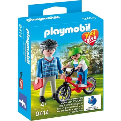 Playmobil Play & Give Grandfather With Child 9414 4008789094148