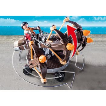 Playmobil Ο Έρετ Με Τετραπλή Βαλλίστρα Και Βέλη Φωτιάς 9249 4008789092496