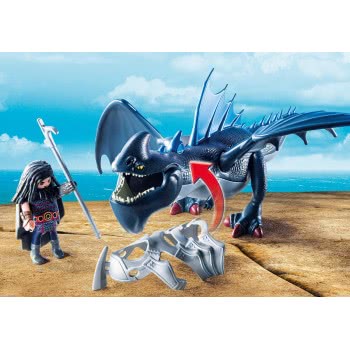 Playmobil Ο Ντράγκο Με Τον Θωρακισμένο Δράκο 9248 4008789092489
