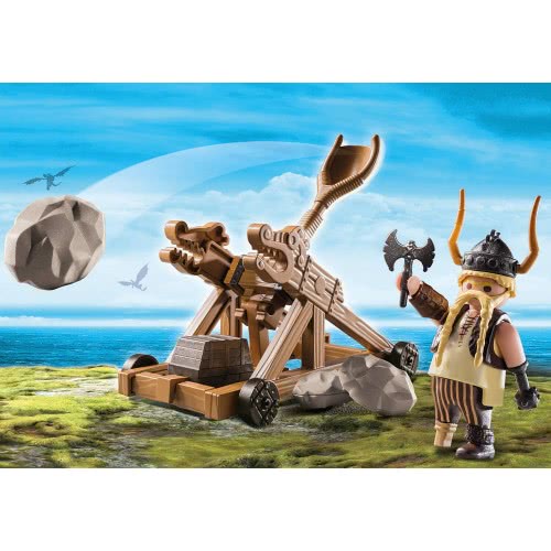 Playmobil Gobber With Catapult 9245 4008789092458