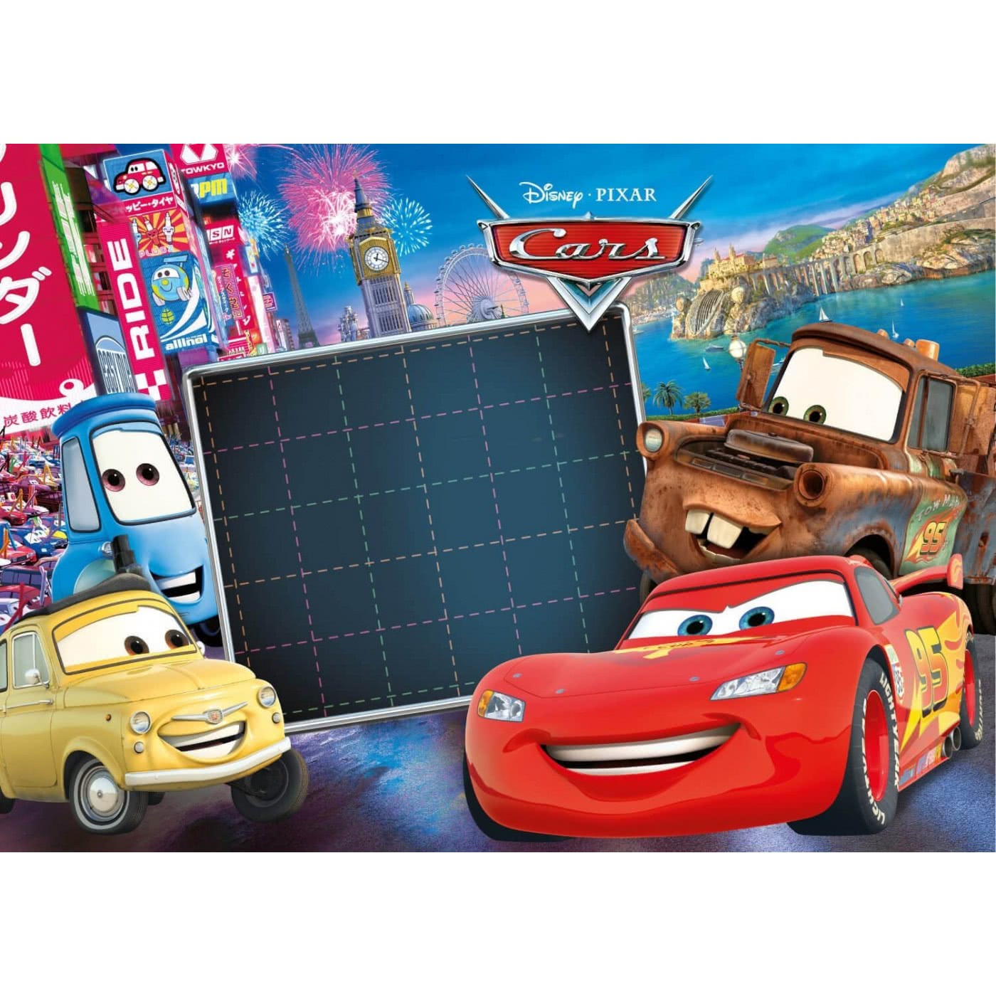 Clementoni Παζλ 104Τεμ. Disney Cars Message Puzzle 1211-20233 | Toys ...