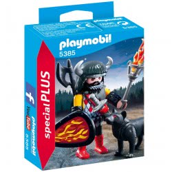 Playmobil Πολεμιστής Με Λύκο 5385 4008789053855
