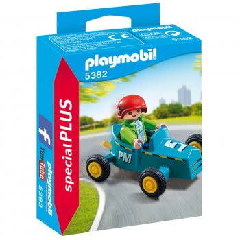 Playmobil Boy With Go-Kart 5382 4008789053824