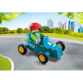 Playmobil Αγοράκι Με Go-Kart 5382 4008789053824