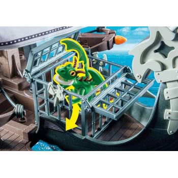 Playmobil Το Πλοίο Του Ντράγκο 9244 4008789092441