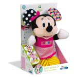 Clementoni Baby Baby Βρεφικό Παιχνίδι Minnie Χνουδωτό-Κουδουνίστρα Για 6+ Μηνών 1000-17164 8005125171644