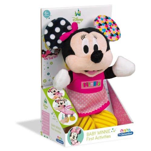 Clementoni Baby Baby Toddler Toy Minnie First Activities For 6+ Months 1000-17164 8005125171644
