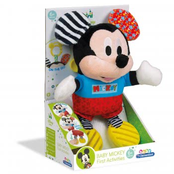 Clementoni Baby Baby Toddler Toy Mickey First Activities For 6+ Months 1000-17165 8005125171651