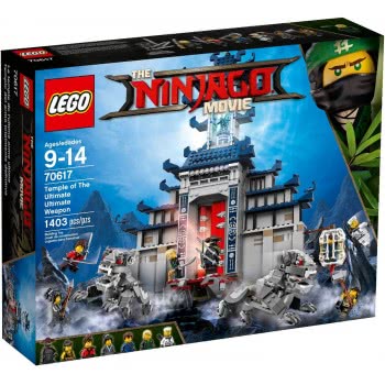 LEGO The Ninjago Movie Temple Of The Ultimate Weapon 70617 5702015592628