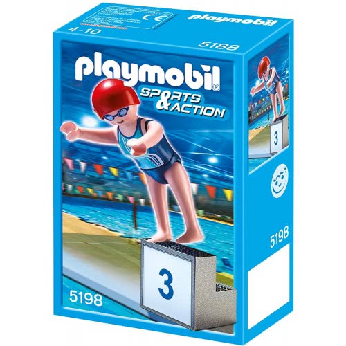 Playmobil Sports Action Κολυμβήτρια 5198 4008789051981