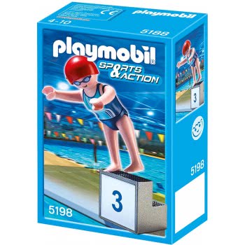 Playmobil Sports Action Κολυμβήτρια 5198 4008789051981