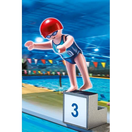Playmobil Sports Action Κολυμβήτρια 5198 4008789051981