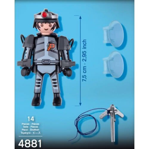 Playmobil Μυστικός Πράκτορας 4881 4008789048813