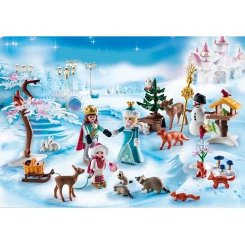 Playmobil Advent Calender Royal Ice Skating Trip 9008 4008789090089