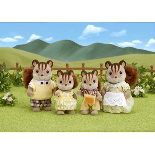 Epoch Sylvanian Families: Οικογένεια Walnut Spuirrel 4172 5054131041727