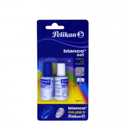 Pelikan Blanco Υγρό Διορθωτικό Και Διαλυτικό Σετ 2X20ml 11093120 5201680161332