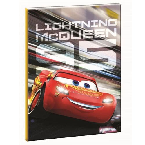 GIM Cars Lightning Mcqueen 95 Τετράδιο Καρφίτσα 40Φ. 17X25 Εκ. 341-58400 5204549100336