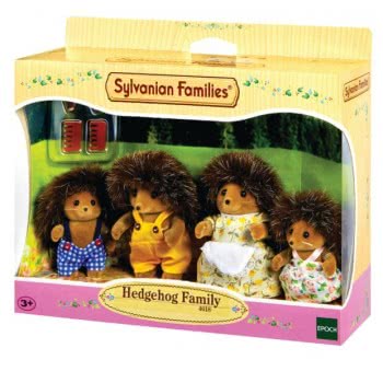 Epoch Sylvanian Families: Οικογένεια Hedgehog 4018 5054131040188
